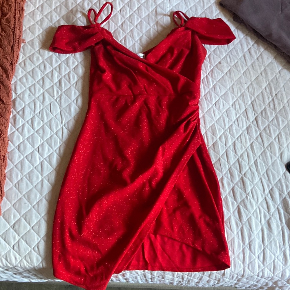 Red Sparkly Dress
